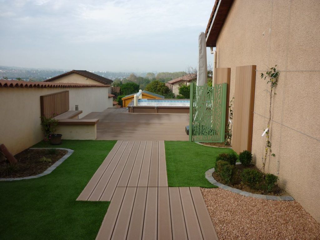 Genay 69730 projet  de terrasse  r alis  Le Monde est un 